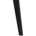 Kulatý jídelní stůl 140 cm Roxby černý