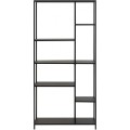 Regál Newcastle 165 cm černý