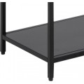 Regál Newcastle 185 cm černý