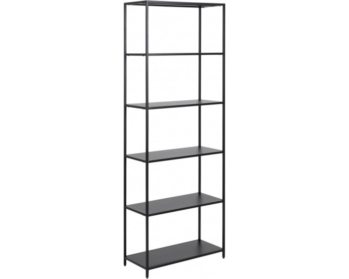 Regál Newcastle 185 cm černý