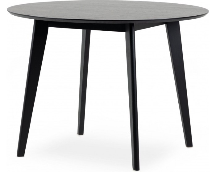 Kulatý jídelní stůl 105 cm Roxby černý