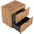 Set skříňky a desky pod umyvadlo Casad 60 cm dub wotan