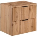 Set skříňky a desky pod umyvadlo Casad 60 cm dub wotan