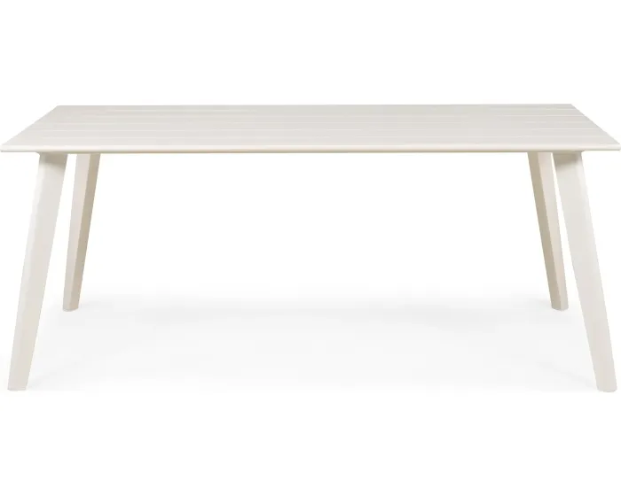 Zahradní stůl Piretto 180 cm bílý