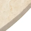 Jídelní stůl Rimley 130 cm z masivu jasan/travertin