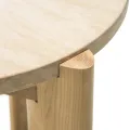 Odkládací stolek Medley 50 cm travertin/masiv jasan