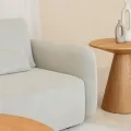 Odkládací stolek Abisko 60 cm dub přírodní