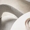 Designové křeslo Castelo šedo-béžové