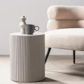 Odkládací stolek Ermanno 35 cm šedý/béžový