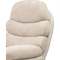 Otočné relaxační křeslo PRIMA s podnožkou béžové