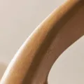 Jídelní židle Ludvika z masivu hnědá