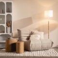 Designové křeslo Fugi béžovo-šedé