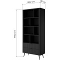 Regál Lante 88 cm černý
