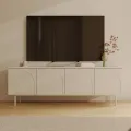Televizní skříňka Helene se čtyřmi dvířky bílá
