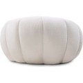 Designové relaxační křeslo KUGI 131 cm boucle bílé