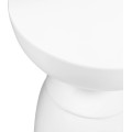 Odkládací stolek Colette 34 cm beton/bílý