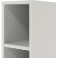Závěsný koupelnový regál Avila 20 cm bílý