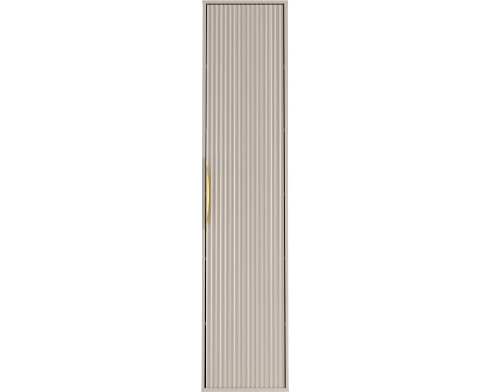 Závěsná koupelnová skříňka Avila 38 cm kašmírová/zlatá