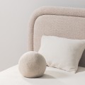 Čalouněná postel OVOID se zvedacím roštem 160x200 cm béžová