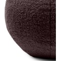 Polštář Ballen boucle tmavě hnědý
