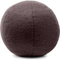Polštář Ballen boucle tmavě hnědý