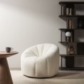 Designové křeslo Caballo světle béžové