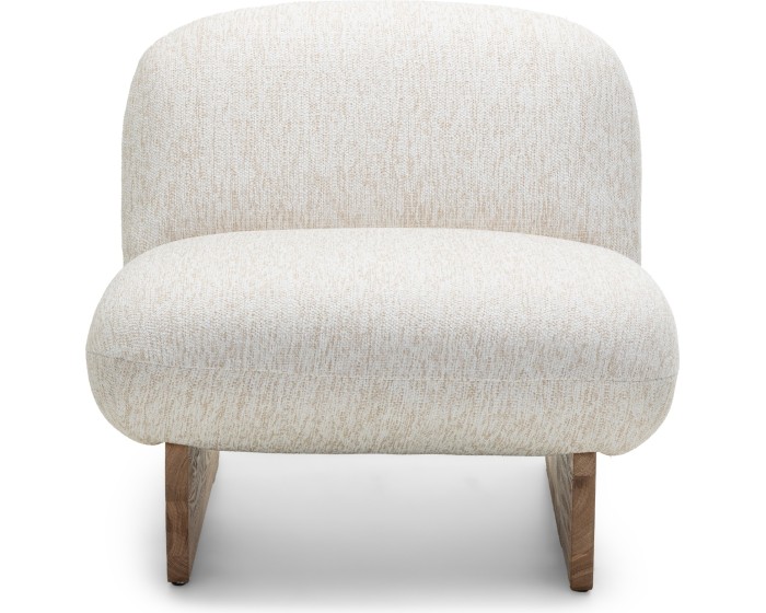 Designové křeslo Silia z masivu jasan/béžové