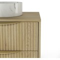 Závěsná skříňka pod umyvadlo Avila s deskou 60 cm dub Cremona Torro