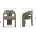 Designové křeslo CASTELO zelené