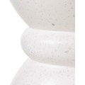 Odkládací stolek Arlan 38 cm beton/terrazzo bílý