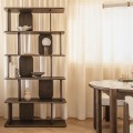 Regál Fonticelle 100 cm z masivu espresso