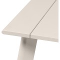 Zahradní stůl Piretto 180 cm béžový