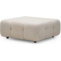 Modulový taburet Fluf Big 96 cm boucle světle béžový