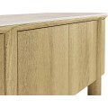 TV stolek Segretto 200 cm travertin/dub přírodní