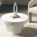 Konferenční stolek Salerno 70 cm bílý