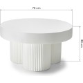 Konferenční stolek Salerno 70 cm bílý