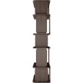 Regál Tulumo 120 cm ořech Villa II
