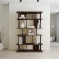Regál Tulumo 120 cm ořech Villa II