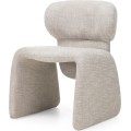 Designová jídelní židle Nabila béžovo-šedá
