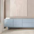 TV stolek Glim 160 cm modrý