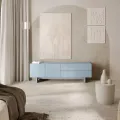TV stolek Glim 160 cm modrý