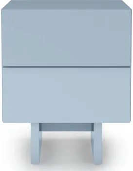 Noční stolek Glim 39,8 cm modrý