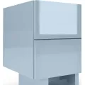 Noční stolek Glim 39,8 cm modrý
