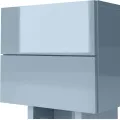 Noční stolek Glim 39,8 cm modrý