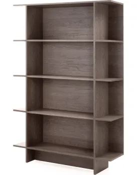Knihovna Kanso 120 cm dub Baltic Storm