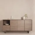 Komoda Kanso 181 cm dub perleťový