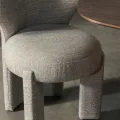Designová jídelní židle Elaine béžová