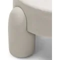 Designové křeslo Vasto samet/krémové