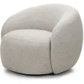 Otočné designové křeslo Nambi béžové