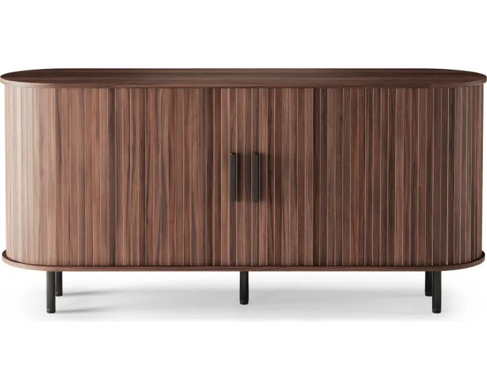 Komoda Gliss 160 cm ořech tmavý